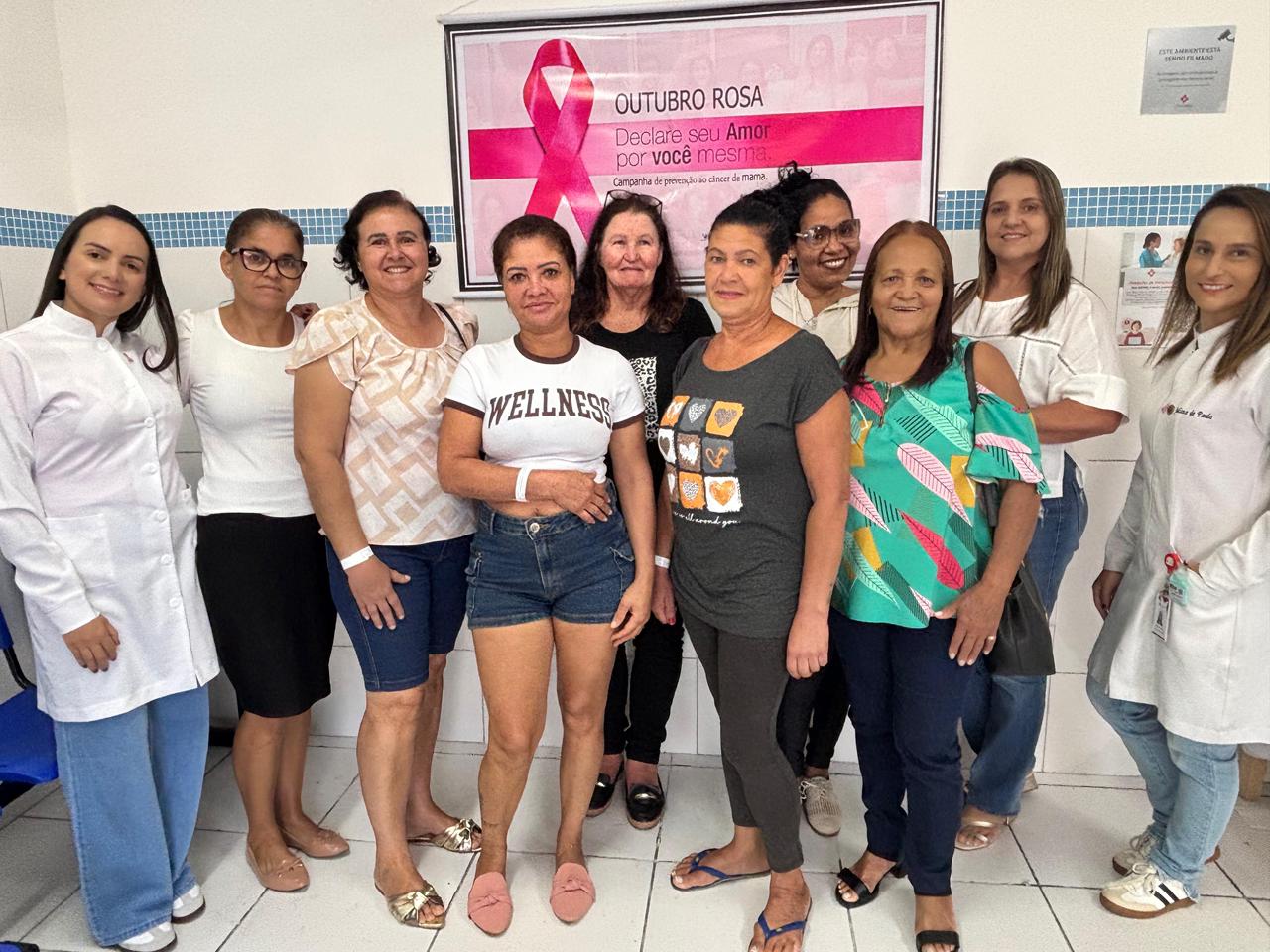 Outubro Rosa no Hospital Nossa Senhora do Carmo